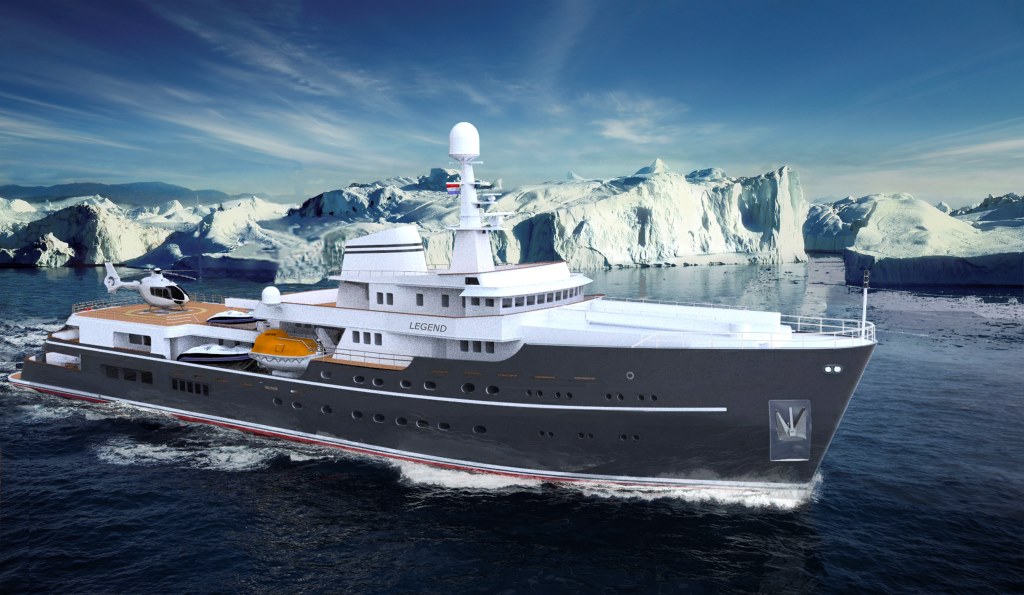 Luxury Motor Yacht LEGEND (ex Giant) Expedition Yacht